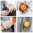 Set of elegance wedding photos