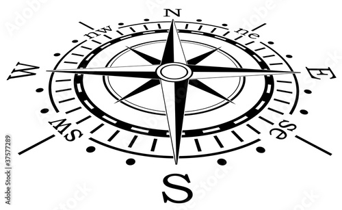 Vector: vector black compass vector black compass