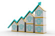 House and increasing arrow