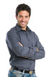 Young man smiling