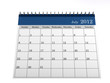 Calendar July 2012