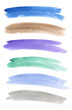 watercolor banners