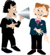 Billy communicating with Simon-no outline Billy communicating with Simon-no outline