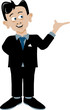 Billy presenting something-no outline Billy presenting something-no outline