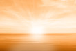 orange tropical sea at sunrise orange tropical sea at sunrise