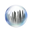 blades inside bubble