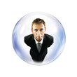looking into bubble