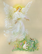 Watercolor “Angel“ Watercolor “Angel“