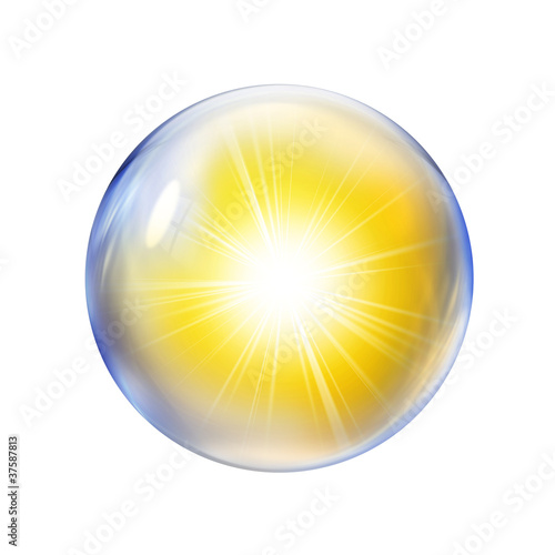 Ilustração: sunlight in bubble sunlight in bubble