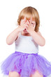 Photo: a little child crying a little child crying