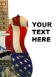 old electric guitar
