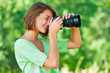 Women in profile, photographs Women in profile, photographs