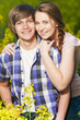 happy young couple