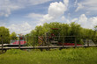 Airboat in the Everglades Florida USA