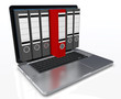 Laptop Büro