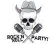 Rock'n'Roll Totenkopf Cowboy