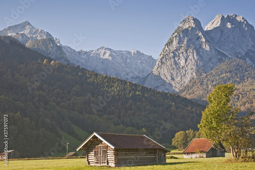 Foto: Landschaft bei Garmisch Landschaft bei Garmisch