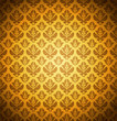 seamless floral gold background