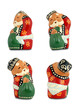 Santa Claus - 4 different angles