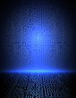 Vector blue electronic background. eps10