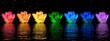 Lily flowers chakras