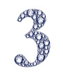 number three bubbles