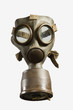 Vintage Gas Mask Ispolated on White Background