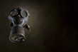 Vintage Gas Mask Ispolated