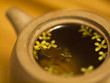 yellow flower and scented tea