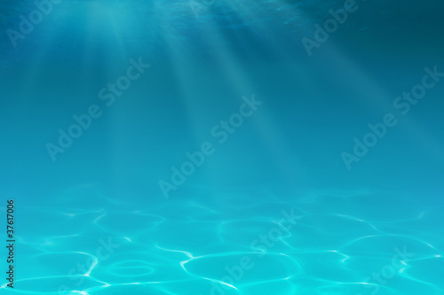 Photo: Underwater background Underwater background