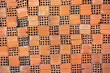 Pile of square bricks