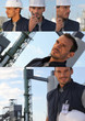 Foto: Industrial plant workers Industrial plant workers