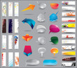 Collection of elements for web design