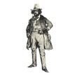 Homme en habit