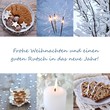 Grußkarte Frohe Weihnachten und Guten Rutsch