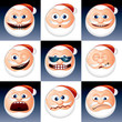 Santa Claus Smileys