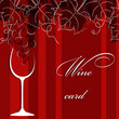 Template of alcohol card Template of alcohol card