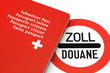 Illustration: reisepass am zoll reisepass am zoll