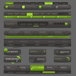 Web site design template navigation elements