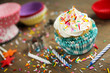 birthday cupcake