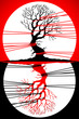 tree ecology poster, vector tree ecology poster, vector