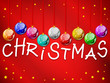 decorative christmas balls with title decorative christmas balls with title