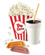 Popcorn and coke cup