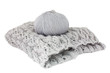 Skein with knitted cloth
