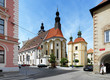St. Nicholas Cathedral in Ceske Budejovice