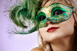 Face under mask