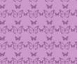 Butterflies on a pink background