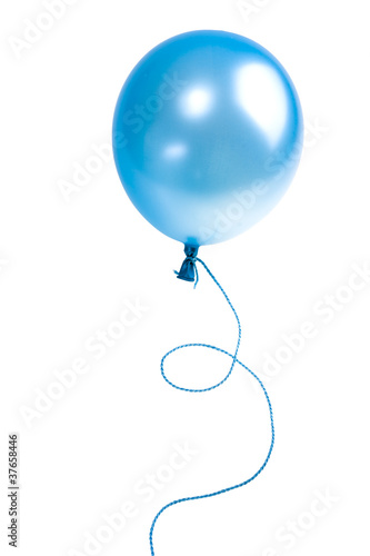 Photo: blue balloon blue balloon