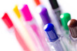colorful pens