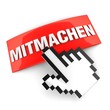 Illustration: mitmachen button mitmachen button